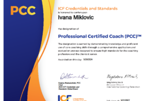 PCC - Profesionálny Certifikovaný Kouča